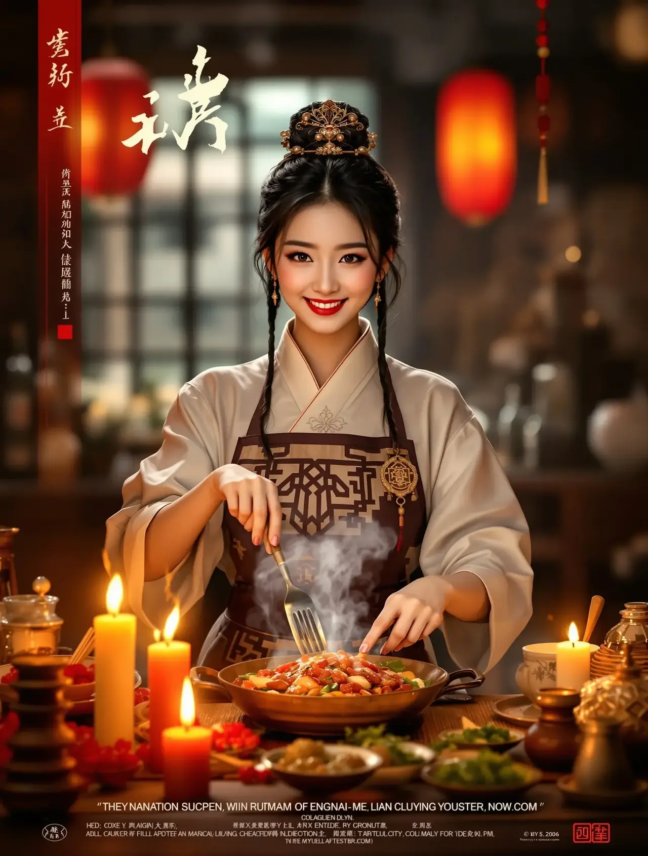 黄果网页版《我在古代开奶茶铺》剧集封面